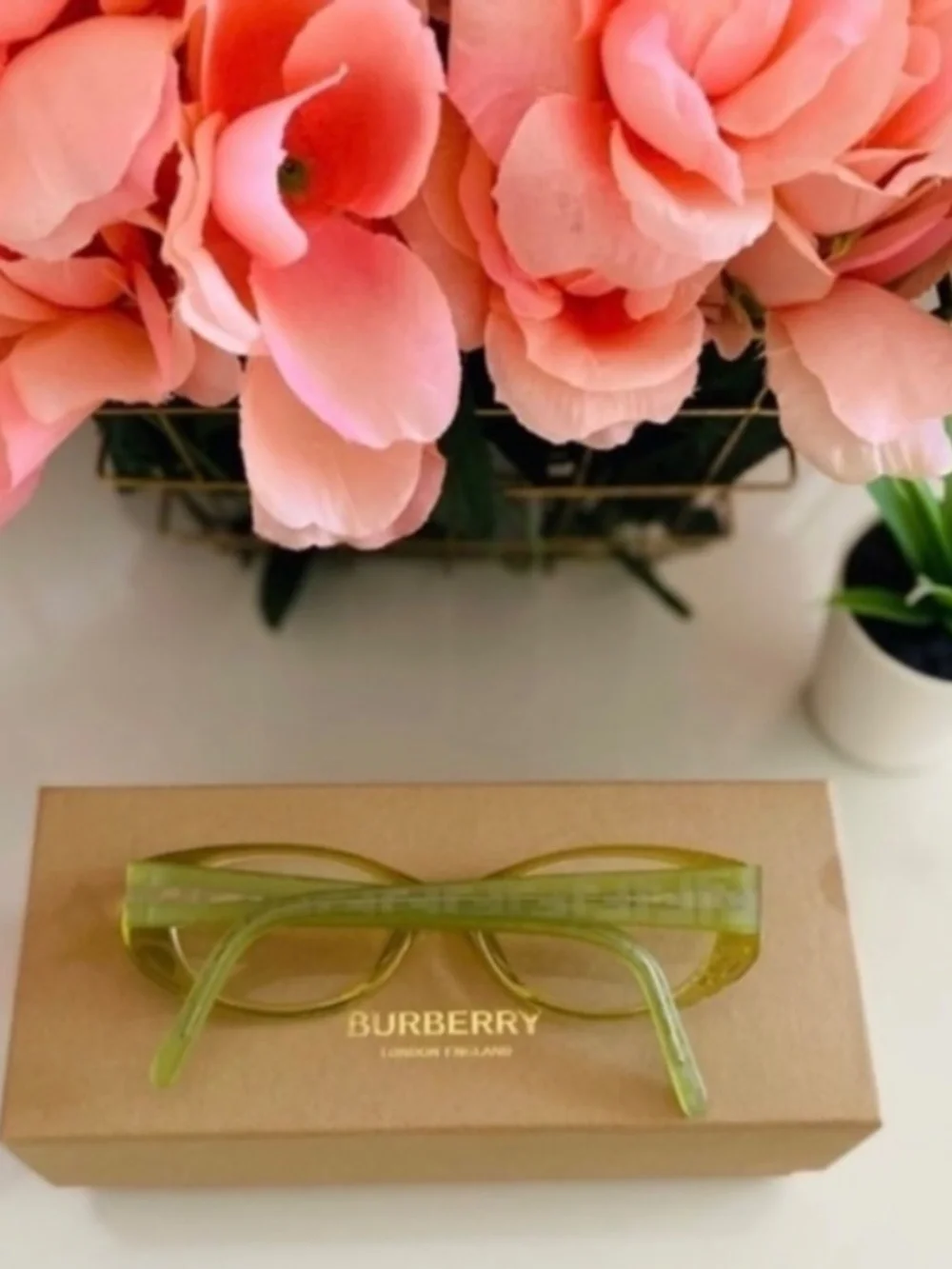 FENDI Kids Olive Green Eyeglasses